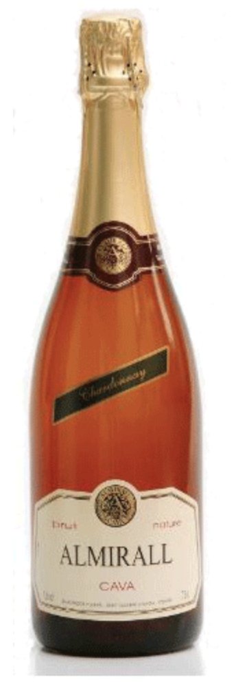 Ampolla de cava Almirall Brut Nature Chardonnay