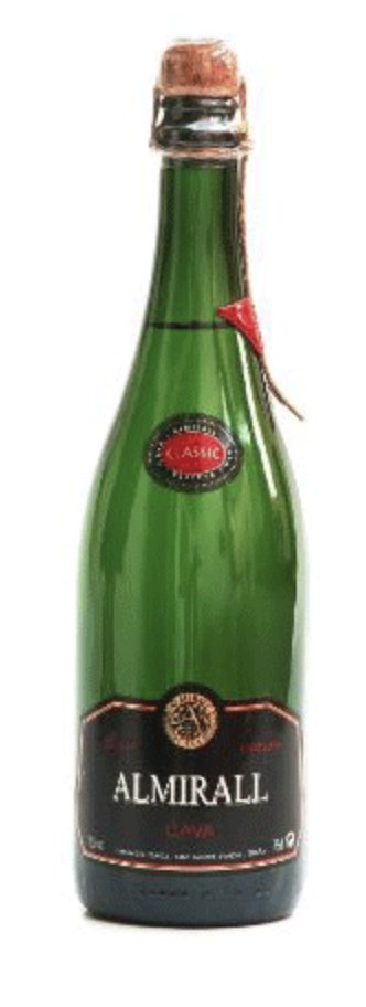 Ampolla de cava Almirall Reserva Classic Brut Nature